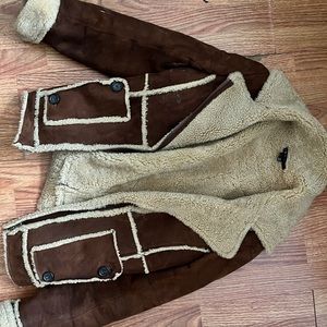 REAL SHEARLING COAT